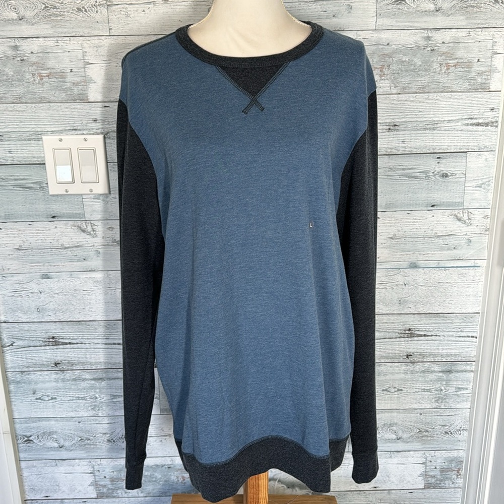 G.H. BASS MEN’S CREW NECK LONG SLEEVE CASUAL SWEATSHIRT